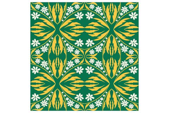 Folk Flowers Pattern Floral Print Ethnic Art