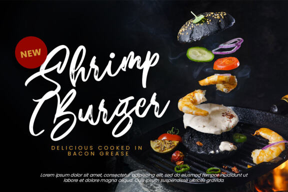 Shoburg Textured Brush FREE Font