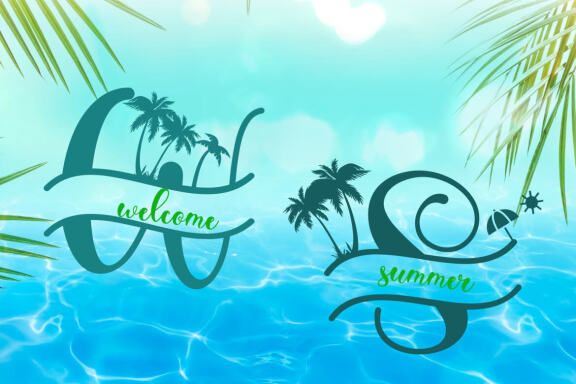 Summer Monogram