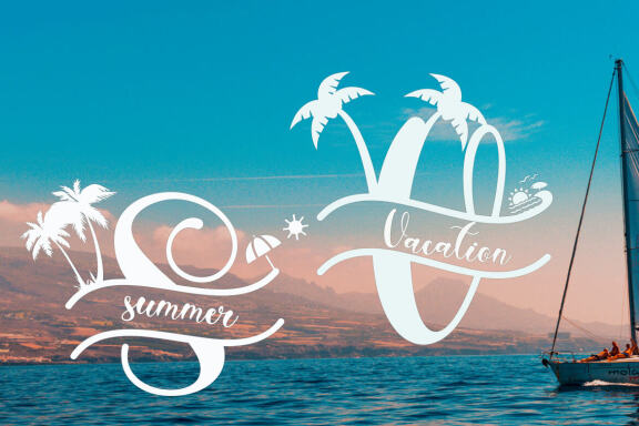 Summer Monogram