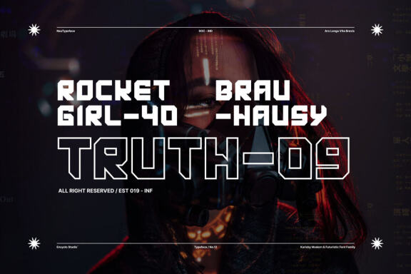 KARIXBY - Futuristic Display Font
