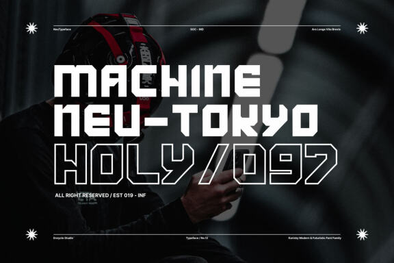 KARIXBY - Futuristic Display Font
