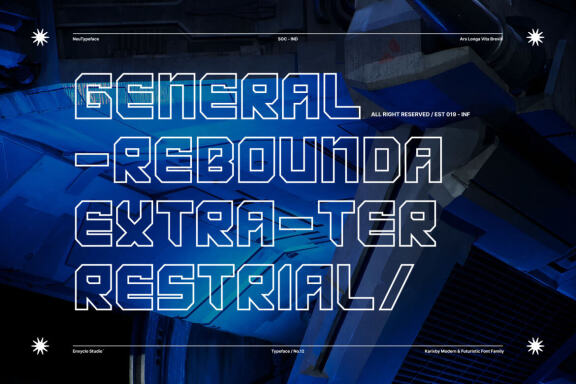 KARIXBY - Futuristic Display Font