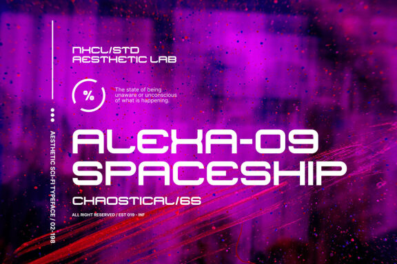 KROIGS - Futuristic Display Font