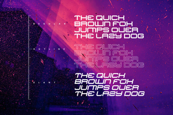 KROIGS - Futuristic Display Font