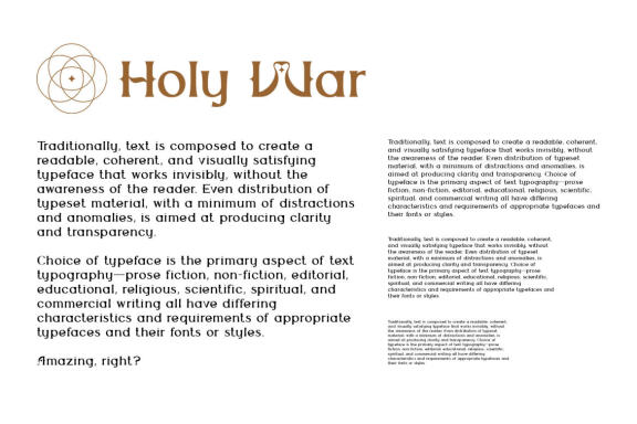 THE QUIRONAX - Medieval Display Font