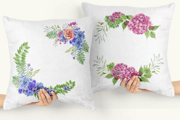 Floral Bouquets Clipart. Sublimation PNG
