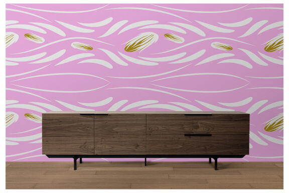 Folk Flowers Pattern Floral Print Ethnic Art