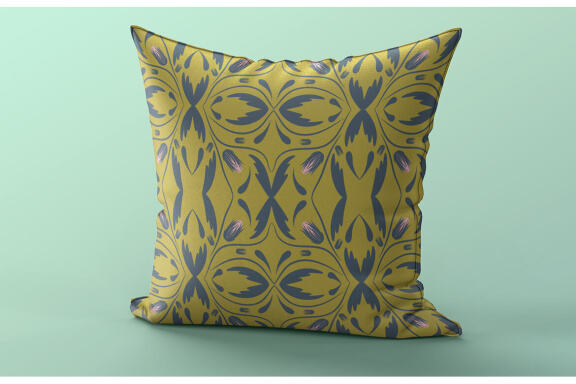 Folk Flowers Pattern Floral Print Ethnic Art