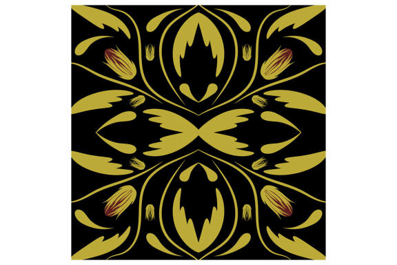 Folk Flowers Pattern Floral Print Ethnic Art
