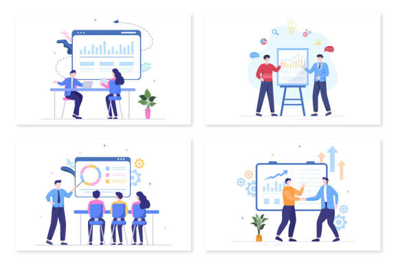 11 Business Plan Consulting Illustration