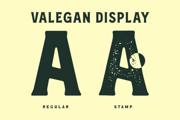 Valegan Font - Bonus Illustration