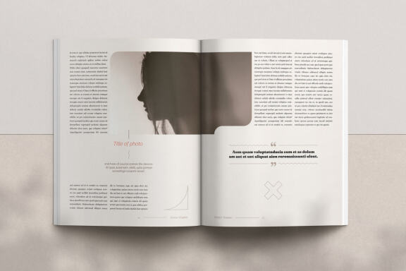Distinct Indesign Template
