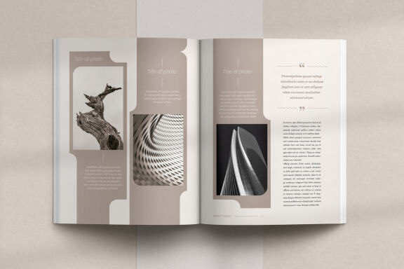 Distinct Indesign Template