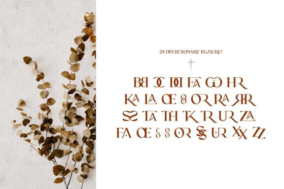 RELIGATH - Serif 316 Ligatures