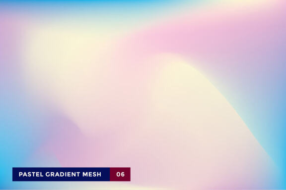 10 PASTEL GRADIENT MESH
