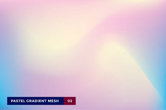 10 PASTEL GRADIENT MESH