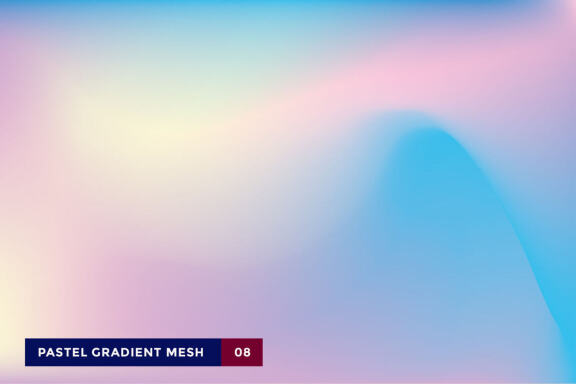 10 PASTEL GRADIENT MESH