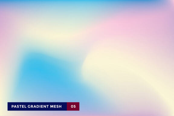 10 PASTEL GRADIENT MESH