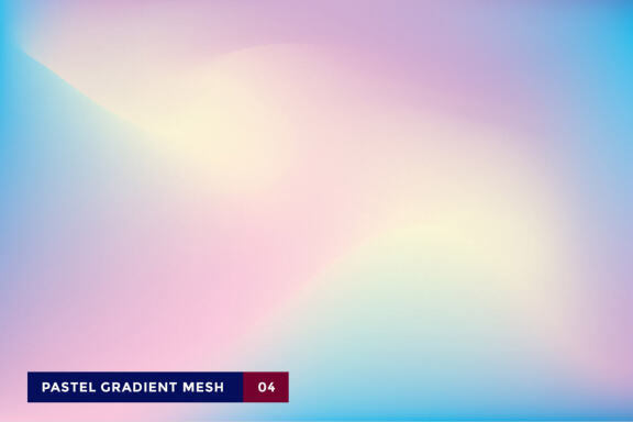 10 PASTEL GRADIENT MESH