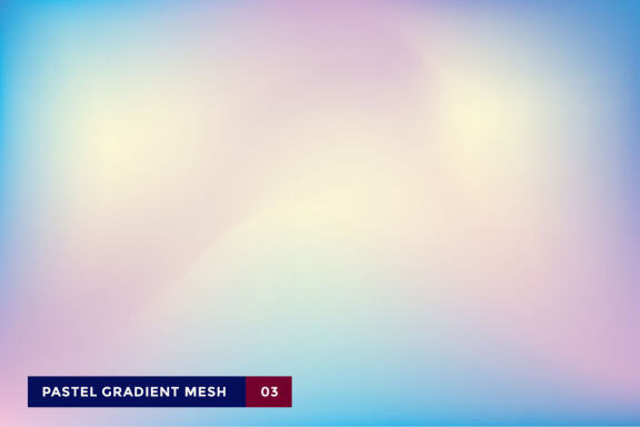 10 PASTEL GRADIENT MESH