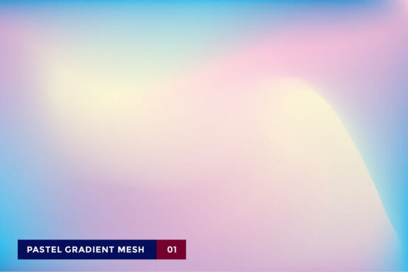 10 PASTEL GRADIENT MESH