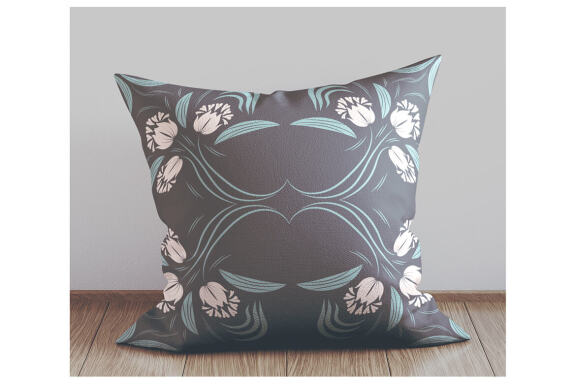 Folk Flowers Pattern Floral Print Ethnic Art