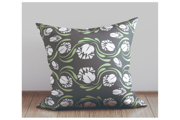 Folk Flowers Pattern Floral Print Ethnic Art