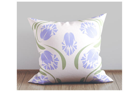 Folk Flowers Pattern Floral Print Ethnic Art