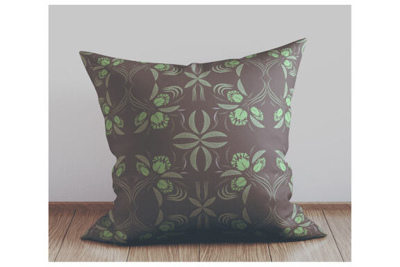 Folk Flowers Pattern Floral Print Ethnic Art