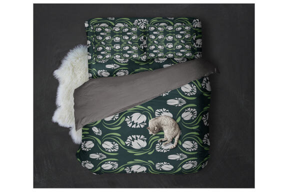 Folk Flowers Pattern Floral Print Ethnic Art