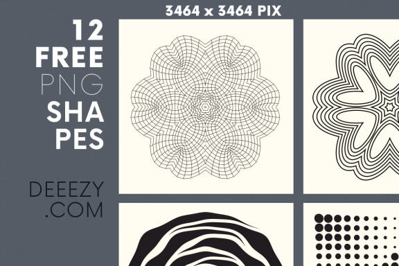 12 Free Png Abstract Shapes Deeezy