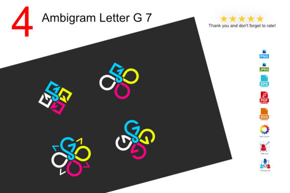 Ambigram G7 - Free Logo