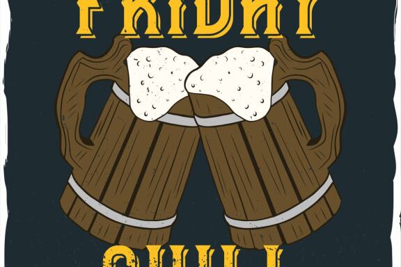 BeerPull font + 10 bonus illustrations