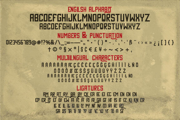 Competition font