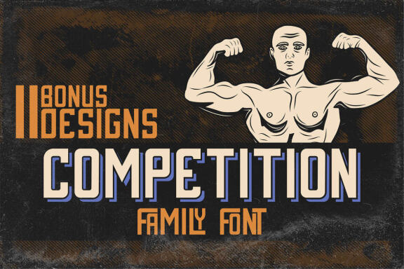 Competition font