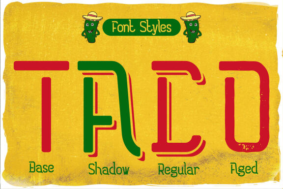 Taco font