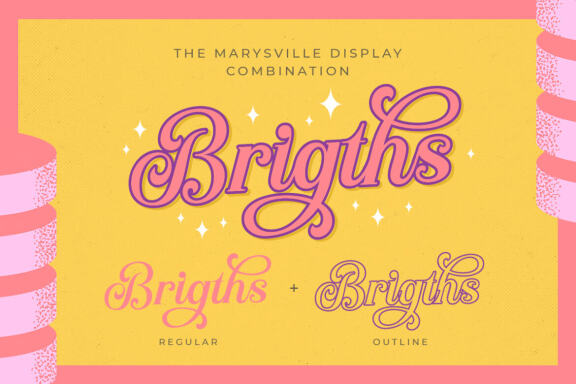The Marysville - Retro Font