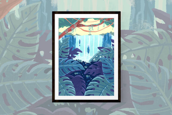 3 TROPICAL JUNGLE ILLUSTRATION
