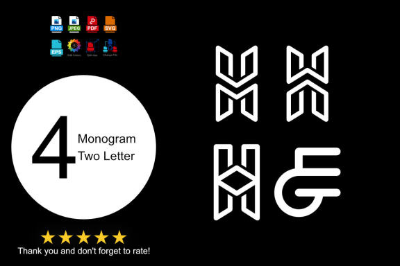 Free Monogram H X EG