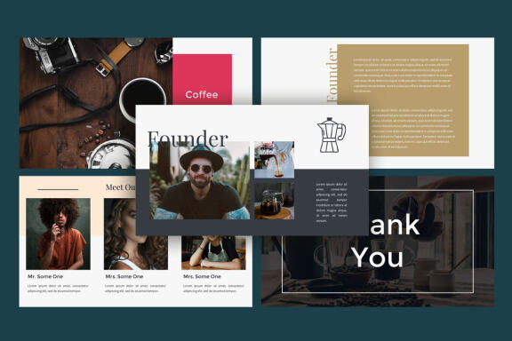 NXCL KOPILAGI - Coffee Business PowerPoint Template