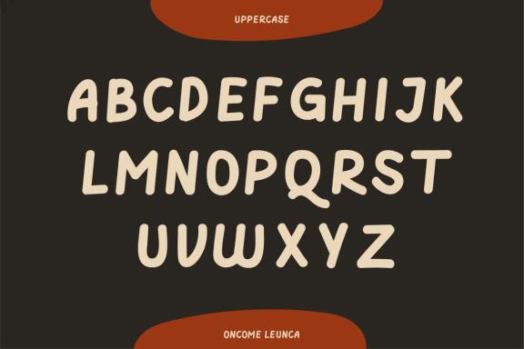 Oncome Leunca Playful FREE Font