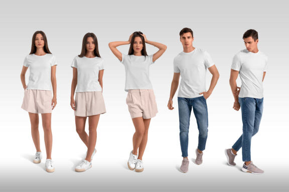 Isolated Apparel MockUps Collection Part 1