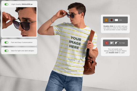 Isolated Apparel MockUps Collection Part 1