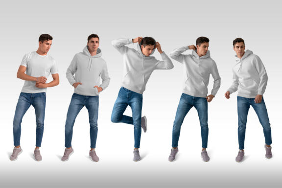 Isolated Apparel MockUps Collection Part 2