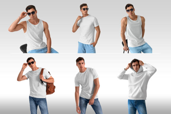 Isolated Apparel MockUps Collection Part 2