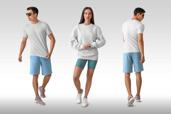 Isolated Apparel MockUps Collection Part 3