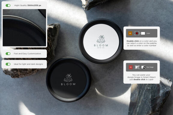 Candle Jar MockUps