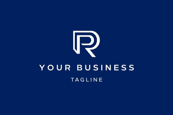 RP logo / business logo / RP lettering logo Template | PosterMyWall
