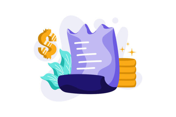 Payment Bill Icon Illustration vector for transaction
